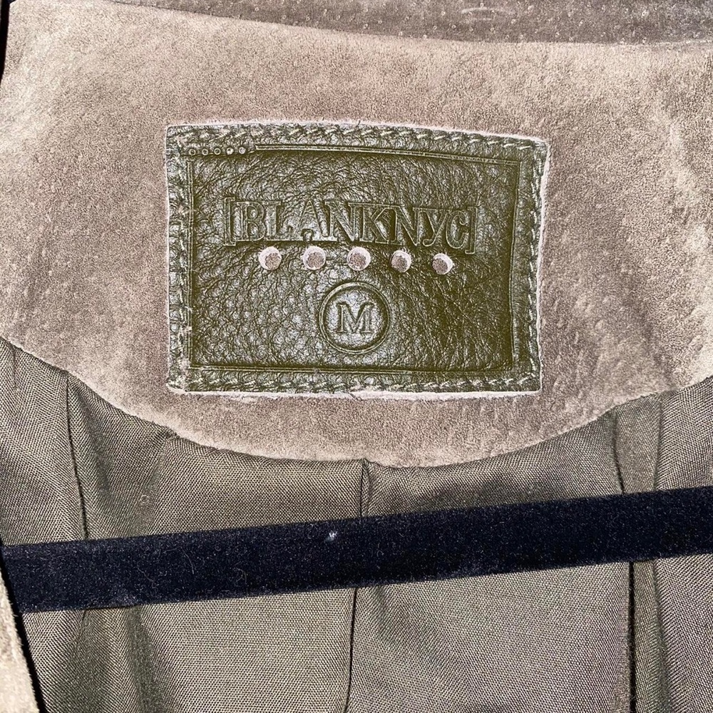 Blank NYC Olive Leather Jacket - Picture 2 of 5